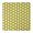 Yellow Lemon Fruit-1, variant on Yellow Lemon Fruit Flowers BlueWhite Pattern Square Fitted Tablecloth with Elastic Edge,Square Table Cover,Washable Elastic Table Cover for Home Kitchen Party Decor 34"x34"