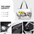 thumbnail image 3 of Disketp Running White Horses Bolsa de Playa de Gran Capacidad, Bolso Impermeable y a Prueba de Arena para Mujer, Ideal para Playa, Piscina y Natación, 3 of 7