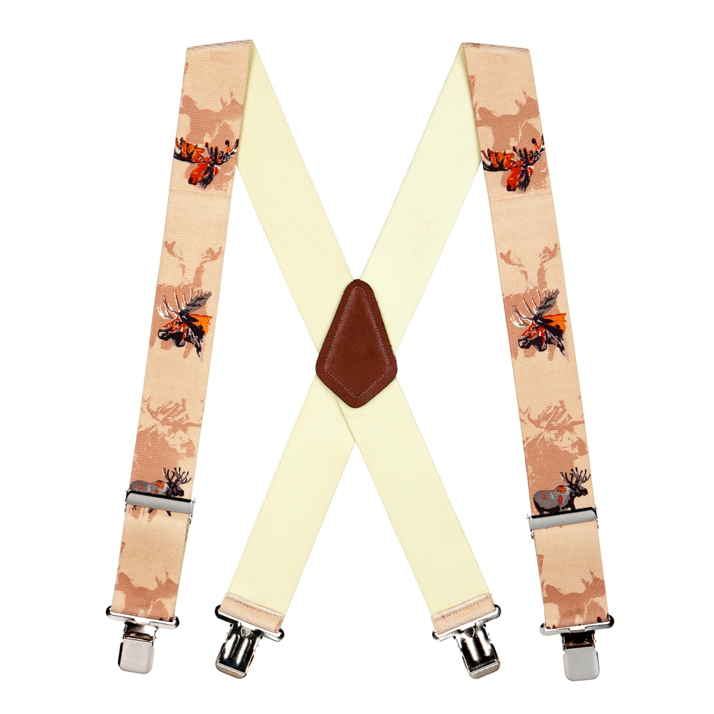 SuspenderStore Mens Say No To Plumbers Crack Clip-End Novelty Suspenders