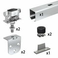 thumbnail image 2 of Sliding Exterior Door Hardware kit - 76-inch Galvanized Steel Track for 1 Door up to 90lbs - SLID'UP 1200, 2 of 3