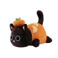 thumbnail image 2 of Lindo juguete de peluche de gato, donut de gato, juguete de peluche de gato kawaii, adecuado para regalo de niños, 25 cm, V, gato calabaza, 2 of 2