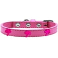 thumbnail image 6 of Dog, Puppy  Pet Widget Fashion Collar, "Pink Palm Tree", 6 of 7