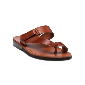 M by Bruno Magli Artemio Leather Flip-Flop, 11, Brown  display picture 1