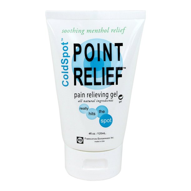 Point Relief soothing menthol pain relieving gel, 4 oz Tube Walmart