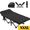 Black, variant on SERABETTO Oversized Camping Cot,XXXL-83*32in Folding Camping Cot Bed for Adults Sleeping 1200D Double Layer Oxford Portable Folding Outdoor Cots for Camping-Black 