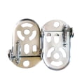 thumbnail image 4 of Eigraketly 2 piezas de repuesto para reposapiés de bicicleta, reposapiés plegable de acero, pedales, accesorios, actualización modificada Ciclismo Plata Eigraketly OD029733-02, 4 of 6