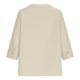 thumbnail image 3 of Tops de Color Sólido para las Mujeres Camisa de Botón Casual 3/4 Manga Cuello Redondo Tops de Lino para las Mujeres Primavera Verano, 3 of 7