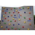 thumbnail image 2 of Rainbow Craft DIY Monkey Rock Climbing Holds Set Buddles of 20Pc with 2Pc Handles and 2.4m Knotted R multicolor, 2 of 7