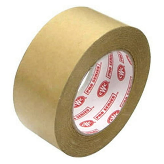 CWC Paper Packing Tape - 5.9 mil, 3" x 60 yds (Pack of 12 rolls)