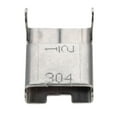thumbnail image 3 of IDL Packaging 1/2" Closed 304 Stainless Steel Wing Seals - Pack of 50, 3 of 7