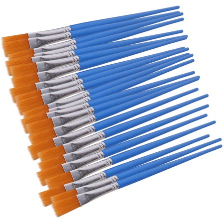 RENACLIPY Watercolor Paint Brushes Nylon 30Pcs 6.9In