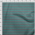 thumbnail image 3 of oneOone Organic Cotton Voile Fabric Chevron & Swirl Block Print Fabric BTY 42 Inch Wide, 3 of 4