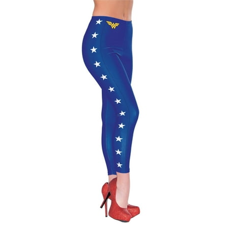 Wonder Woman Leggings Adult (Best Wonder Woman Costume Adults)