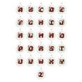 thumbnail image 2 of Family Initial Christmas Decor Ornaments for Xmas Tree - Xmas Funny Gift for Christmas Party, 2 of 2