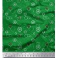 thumbnail image 1 of Soimoi polyester Crepe Fabric Watches & Texture Fabric Prints By Yard 42 Inch Wide, 1 of 2