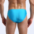 thumbnail image 5 of Hicidod Swimming Briefs for Men Drawstring Trendy Solid Bikini Swimsuits Beach Board Surf Shorts Trunks Swimwear for Summer, 5 of 7