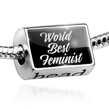 Bead Classic design World Best Feminist Charm Fits All European (Best Hama Bead Designs)