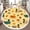 Color 2, variant on Washable Non Slip 4ft Round Rug, Autumn Lake Sunset Ducks Log Cabin Forest Circle Area Rugs with Tassels Carpet for Nursery Bedroom Living Room Playroom Tent rug Tent Castle
