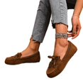 thumbnail image 7 of Willtoo Women Comfortable Work Laofers with Knot Summer Spring Fall Casual Flats Shoes, 7 of 7
