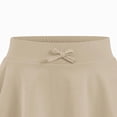 thumbnail image 4 of CAUYDY Girls Skirts Size 10-12 13-14 15-16 Teen Girl Casual Pleated Skirt 3T-9Y Little Big Kid Stretch Waist School Skirts Tween Girls Uniform Skorts Summer (Sizes 3-4 Years,Khaki), 4 of 6