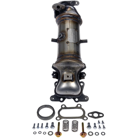 Dorman 674-986 Catalytic Converter with Integrated Exhaust Manifold for Specific Honda Models, Natural
