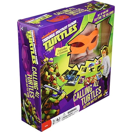Flower Calling Card - Teenage Mutant Ninja Turtles Calling All Turtles Card Game