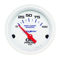 Autometer 2-1/16 Oil Pressure Gauge 0-100 PSI