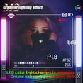 thumbnail image 3 of Photography Portable Handheld RGB Tube Light LED Light Wand IPX8 30M Waterproof 3000K-6000K Dimmable 5 Lighting Modes Built-in Battery with Remote Control Carry Bag for Vlog Live, 3 of 7