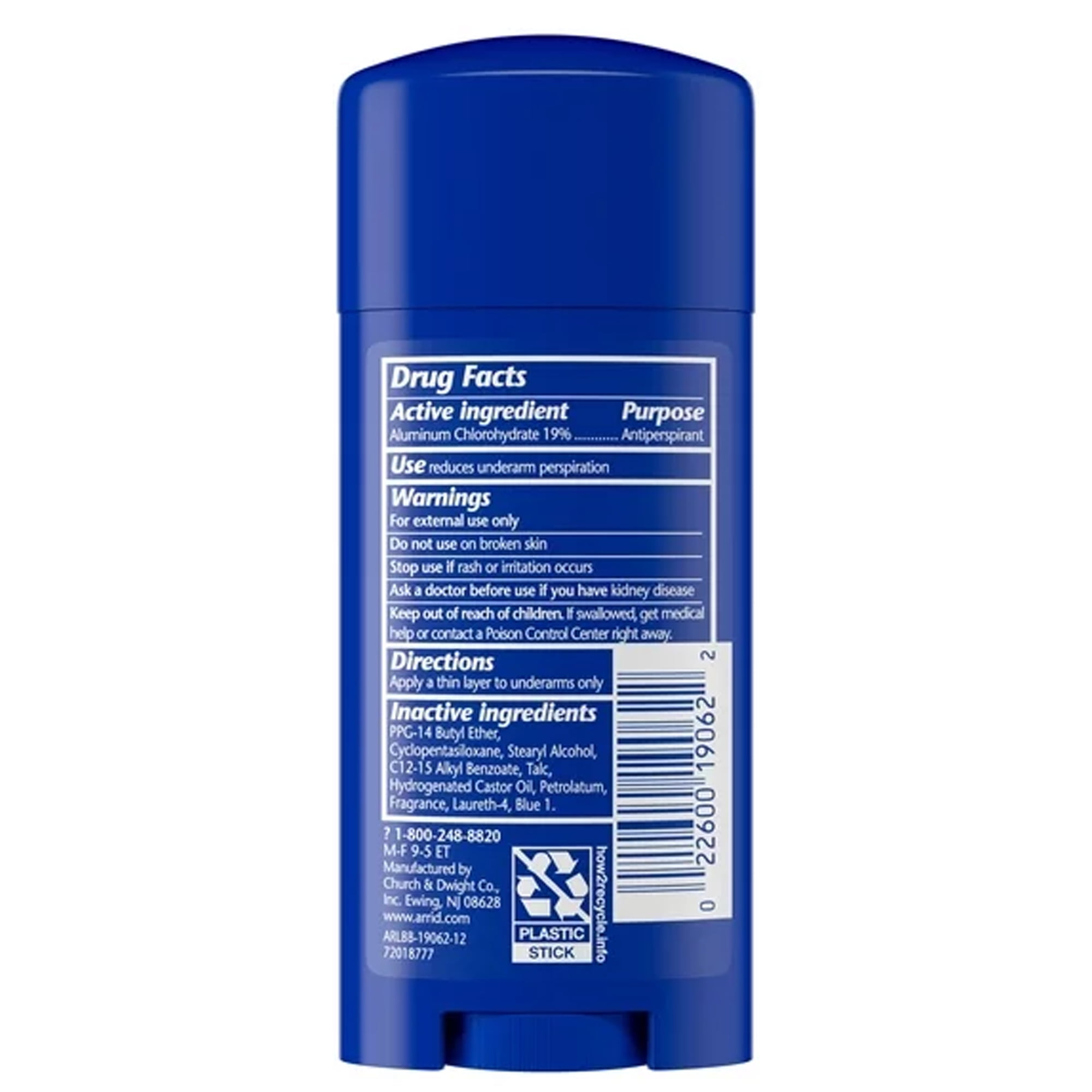 Pack of (12) Arrid XX Regular, Extra Extra Dry, Solid Antiperspirant Deodorant Regular, 2.7 Oz