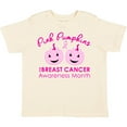 thumbnail image 3 of Inktastic Pink Pumpkins for Breast Cancer Awareness Boys or Girls Toddler T-Shirt, 3 of 5