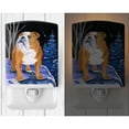 thumbnail image 2 of Starry Night English Bulldog Ceramic Night Light, 2 of 2