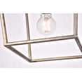 thumbnail image 6 of Maddox Collection 1 Light Pendant Lamp In Vintage Gold Finish - 9.75"D X 14.5"H, 6 of 9