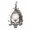 Rose Quartz, variant on Chakra Natural Crystal Skull Head Skeleton Pendant Stone Bead Gift Healing Reiki