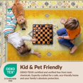thumbnail image 4 of Design&I 6'x9' Ultra Soft Area Rug, Spotted Southwestern Motif Bordered Print Abstract Farmhouse None Fluffy Washable Non Shedding for Guest Room Bedroom Living Room, 4 of 7