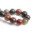 thumbnail image 2 of K-KED 8MM Blood Stone Bracelet Grade AAA Genuine Natural Round Gemstone Beads 7.5", 2 of 4
