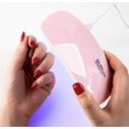 thumbnail image 3 of Lámpara UV para uñas de 6 W, lámpara para uñas de gel para todo tipo de esmaltes de uñas de gel, compatible con 2 manos o pies, lámpara LED para uñas con modo indoloro, sensor automático de 3 temporiz, 3 of 5