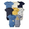 Gerber Baby Boys' Short Sleeve Onesies® Bodysuits, 8-Pack