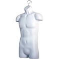 thumbnail image 2 of 3 White Mannequin Forms - Male Female & Child Torso Set & Hanging Hook, S-M Sizes, 2 of 4