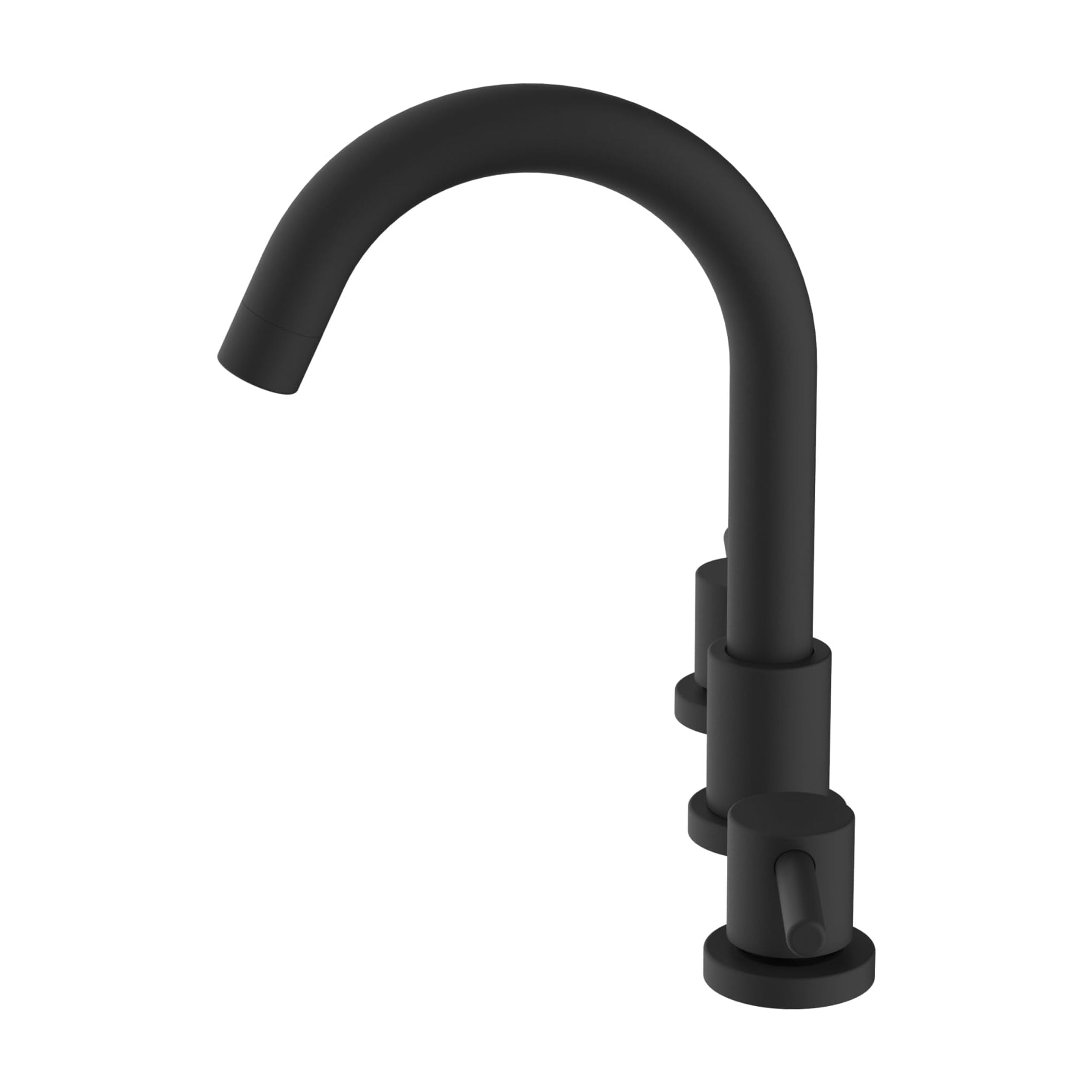 8 inch Widespread Bathroom Faucet, Bathroom Sink Faucet with Pop-up Drain and Supply Lines, Two Handles, 360 Degree Swivel Sink Faucet for Bathroom Sink Vanity RV Farmhouse Sink