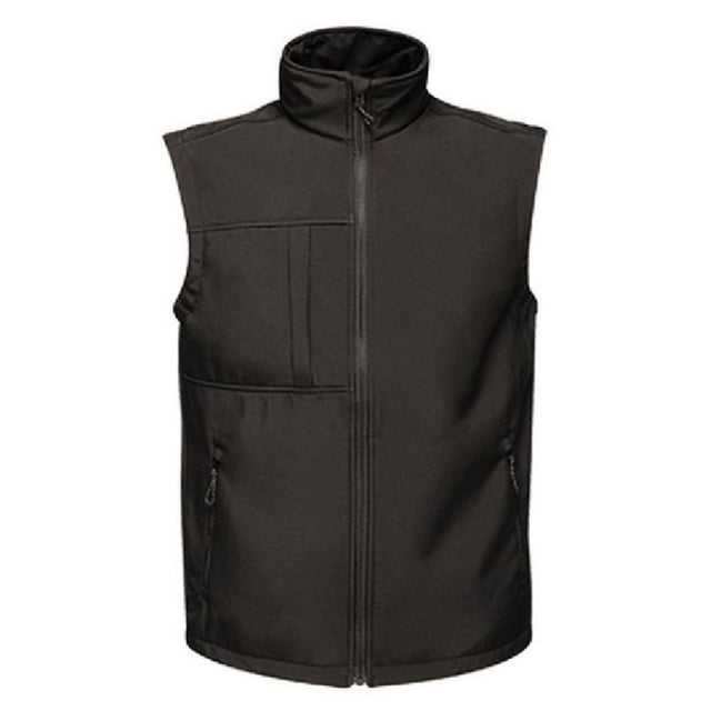 Regatta - Chaleco Octagon II de Soft Shell imprimible para chico hombre (Negro/Negro) Regatta UTPC3297_blackblack