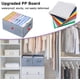 thumbnail image 3 of Organizador de 2 cajones para pantalones vaqueros, bolsa de almacenamiento divisora ​​de ropa, caja de almacenamiento organizadora de ropa divina para el hogar (7 + 9 compartimentos), 3 of 5