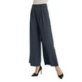Rlmidhb Green High Waisted Wide Leg Pants for Women 2025 Business