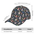 thumbnail image 3 of Yiaed Garden Gnomes Print Cap Adjustable Size for Running Workouts and Outdoor Activities All Seasons, 3 of 5