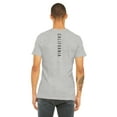 thumbnail image 3 of Daxton Adult Unisex Tshirt Los Angeles Script with California Vertical on the Back, Hgray Black,M, 3 of 3