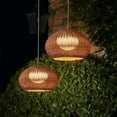 thumbnail image 4 of LittleGlovo Modern Rattan Lantern Pendant Light, 4 of 14