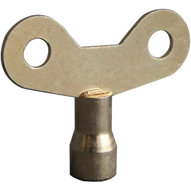 Valve 2pcs Radiator Keys Bleeding Key for Venting Air Valve Plumbing Tool Radiators 6mm Square