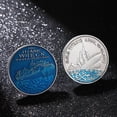 thumbnail image 2 of Moneda conmemorativa Titanic Wreck de hierro de doble cara, 35 g, 2 of 2