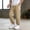 Khaki A, variant on Rvasteizo Fall Winter Boys School Uniform Sweatpants Solid Linen Jogger with Pocket Elastic Waist Trouser 5-15Y,12Y