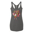thumbnail image 2 of Wild Bobby Betty Boop Winking Girl Power Femenist Betty Boop Tri-Blend Racerback Tank Top, Premium Heather, Medium, 2 of 5