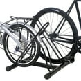 Costway INDOOR FREESTANDING Two Bicycle Bike Stand Racor Garage Floor